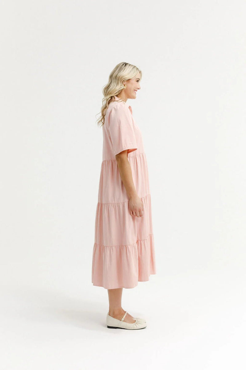HOME LEE_KHLOE DRESS BLOSSOM _ KHLOE DRESS BLOSSOM _ Ebony Boutique NZ