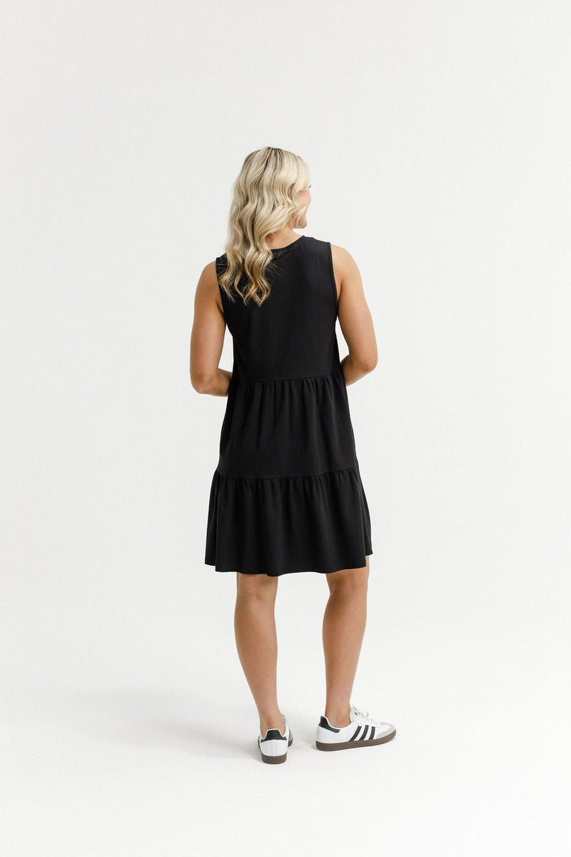 HOME - LEE_KYLIE SINGLET DRESS _ KYLIE SINGLET DRESS _ Ebony Boutique NZ