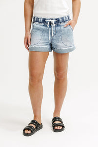 HOME - LEE_LAGOON DENIM CUT OFFS SNOW WASH _ LAGOON DENIM CUT OFFS SNOW WASH _ Ebony Boutique NZ