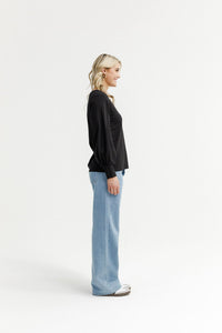 HOME - LEE_LAYLAH TOP BLACK _ LAYLAH TOP BLACK _ Ebony Boutique NZ