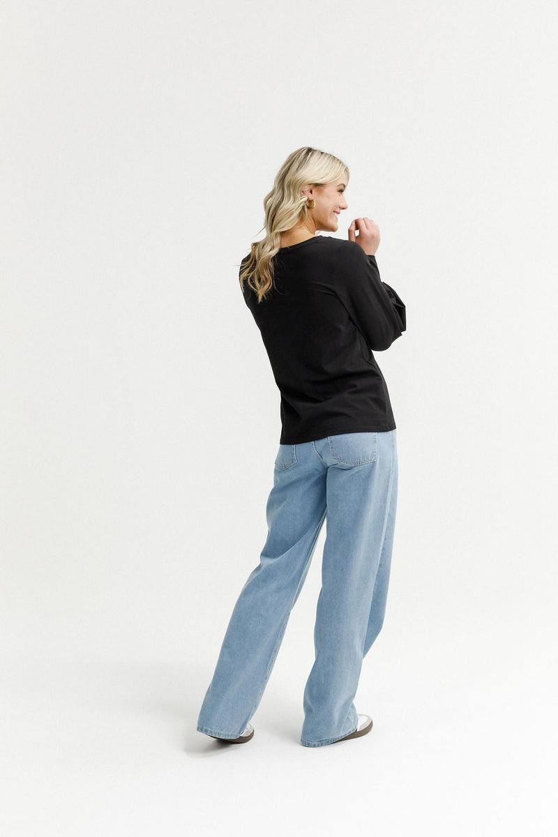 HOME - LEE_LAYLAH TOP BLACK _ LAYLAH TOP BLACK _ Ebony Boutique NZ