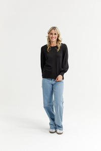 HOME - LEE_LAYLAH TOP BLACK _ LAYLAH TOP BLACK _ Ebony Boutique NZ