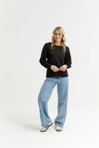 HOME - LEE_LAYLAH TOP BLACK _ LAYLAH TOP BLACK _ Ebony Boutique NZ