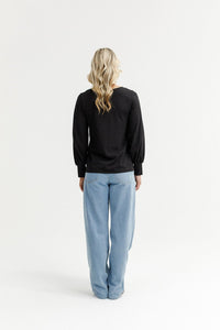HOME - LEE_LAYLAH TOP BLACK _ LAYLAH TOP BLACK _ Ebony Boutique NZ