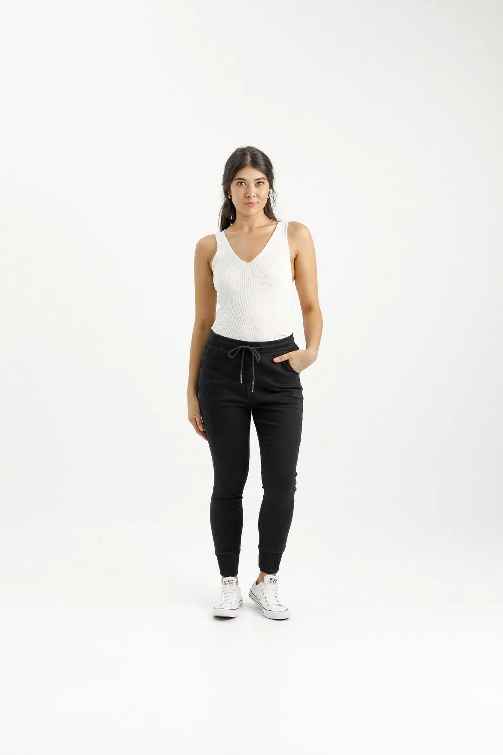 HOME - LEE_WEEKENDER JEANS JET BLACK _ WEEKENDER JEANS JET BLACK _ Ebony Boutique NZ