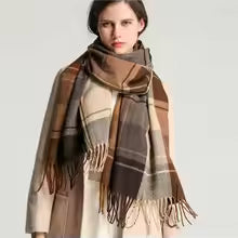 OXFORD WINTER SCARF CHOCOLATE