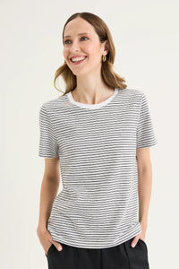 RIDGE TEE WHITE/BLACK