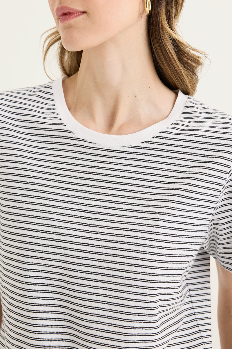 RIDGE TEE WHITE/BLACK