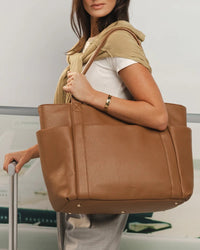 CHICAGO TOTE BAG NUTMEG