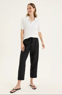 TIRARI SLIM PANT BLACK