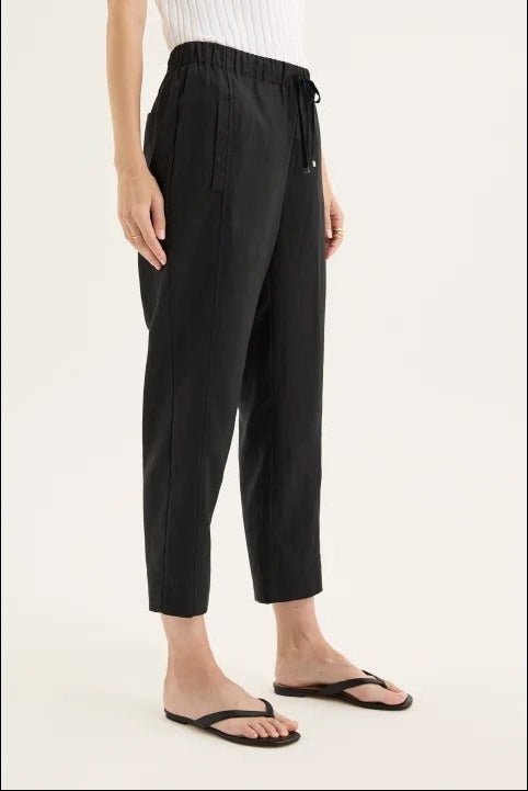 TIRARI SLIM PANT BLACK