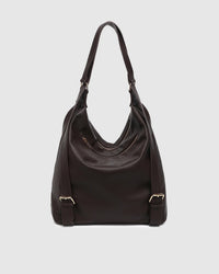 MILEY CONVERTIBLE BACKPACK CHOCOLATE