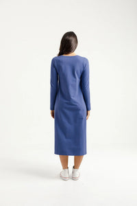 KINSLEY MIDI DRESS HYACINTH