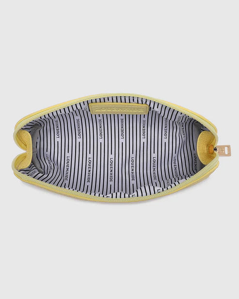 JAYNE MAKEUP BAG LEMON