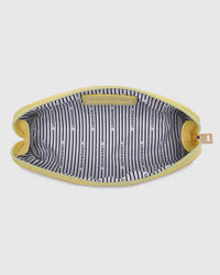 JAYNE MAKEUP BAG LEMON