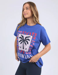 LAZE TEE BLUE