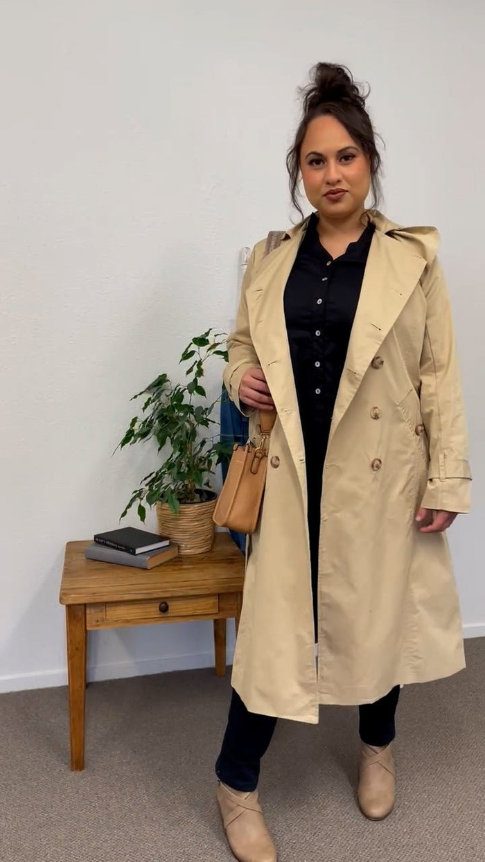 LEONI_LEONI TRENCH COAT _ LEONI TRENCH COAT _ Ebony Boutique NZ