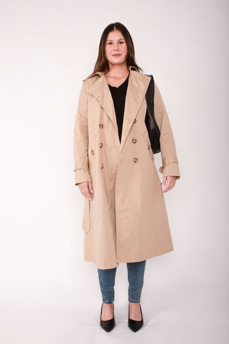 Leoni Trench Coat Classic Shape Stylish Capsule Wardrobe