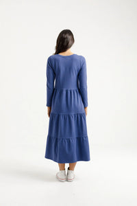 LONG SLEEVE KENDALL DRESS HYACINTH
