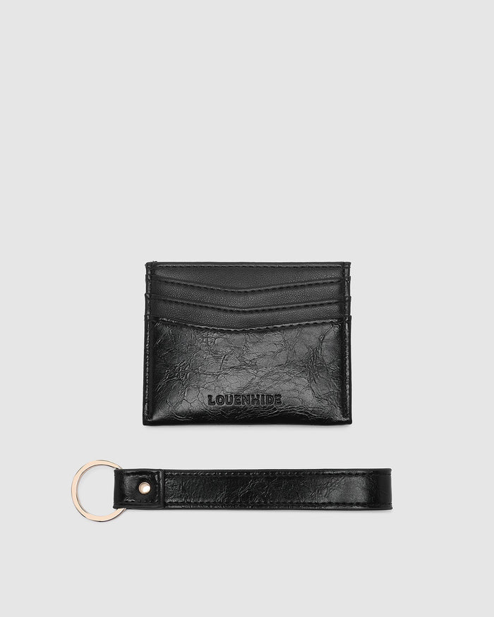 LOUENHIDE_ADA CARDHOLDER BLACK PATENT _ ADA CARDHOLDER BLACK PATENT _ Ebony Boutique NZ