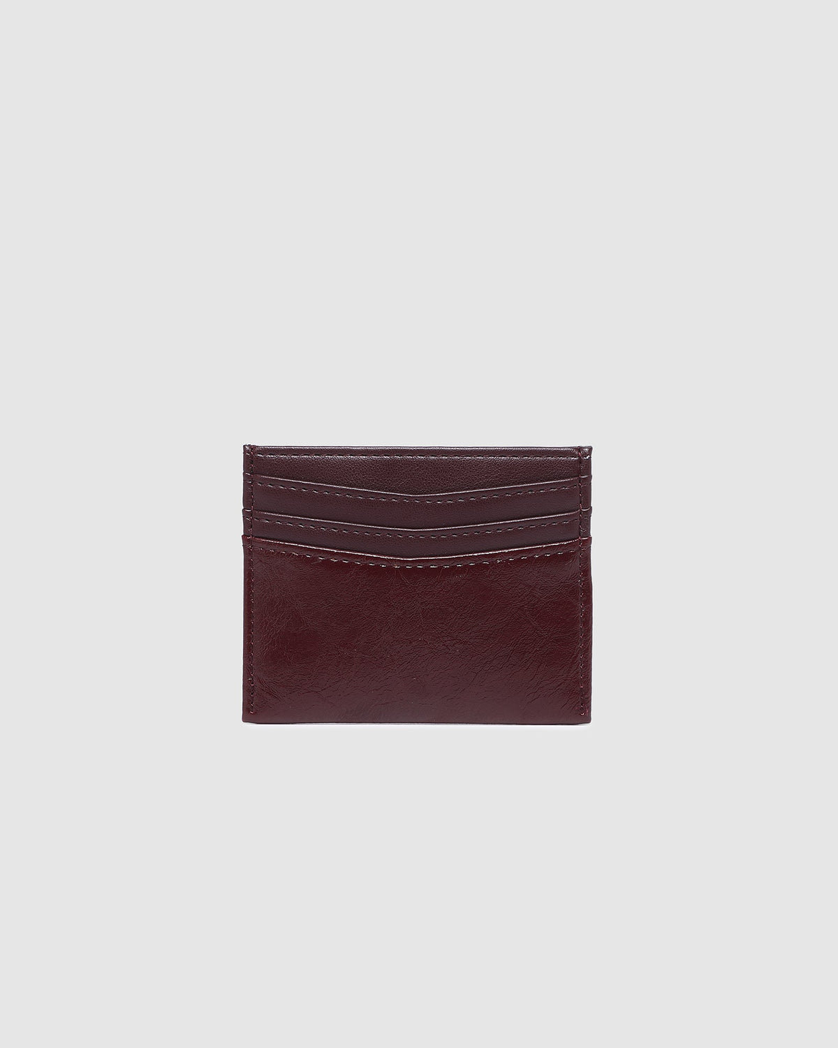LOUENHIDE_ADA CARDHOLDER BURGUNDY PATENT _ ADA CARDHOLDER BURGUNDY PATENT _ Ebony Boutique NZ