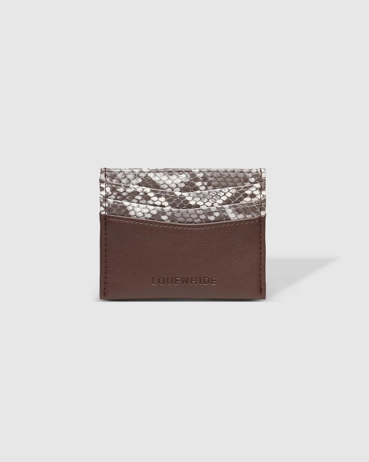 LOUENHIDE_ADA CARDHOLDER CHOCOLATE _ ADA CARDHOLDER CHOCOLATE _ Ebony Boutique NZ