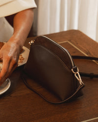 ALISON CROSS BODY BAG CHOCOLATE_by_LOUENHIDE_women's_in_New Zealand_ ALISON CROSS BODY BAG CHOCOLATE _