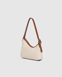 LOUENHIDE_AMELIA SHOULDER BAG CANVAS TAN _ AMELIA SHOULDER BAG CANVAS TAN _ Ebony Boutique NZ