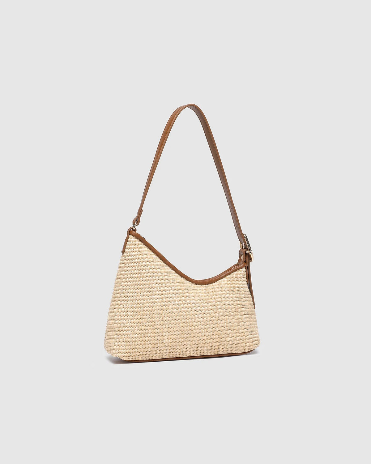 LOUENHIDE_AMELIA SHOULDER BAG RAFFIA TAN _ AMELIA SHOULDER BAG RAFFIA TAN _ Ebony Boutique NZ