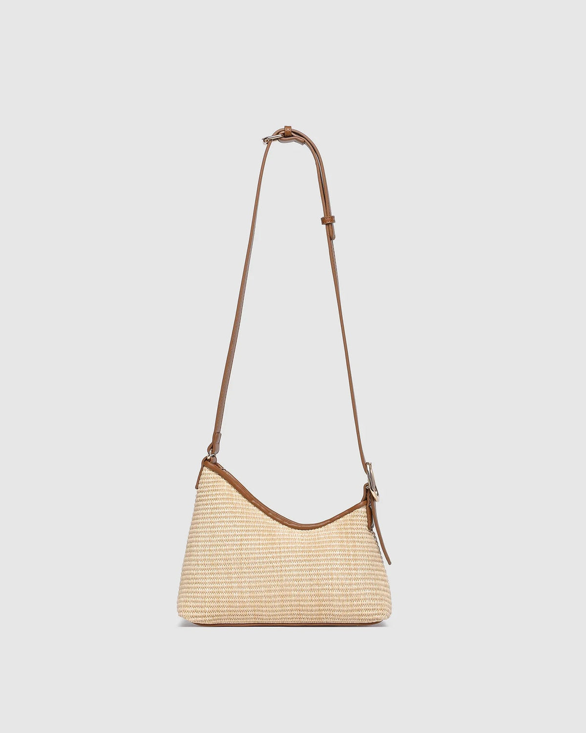 LOUENHIDE_AMELIA SHOULDER BAG RAFFIA TAN _ AMELIA SHOULDER BAG RAFFIA TAN _ Ebony Boutique NZ