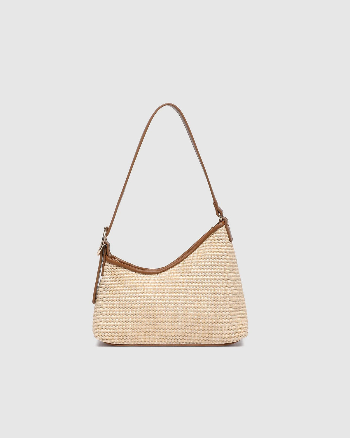 LOUENHIDE_AMELIA SHOULDER BAG RAFFIA TAN _ AMELIA SHOULDER BAG RAFFIA TAN _ Ebony Boutique NZ