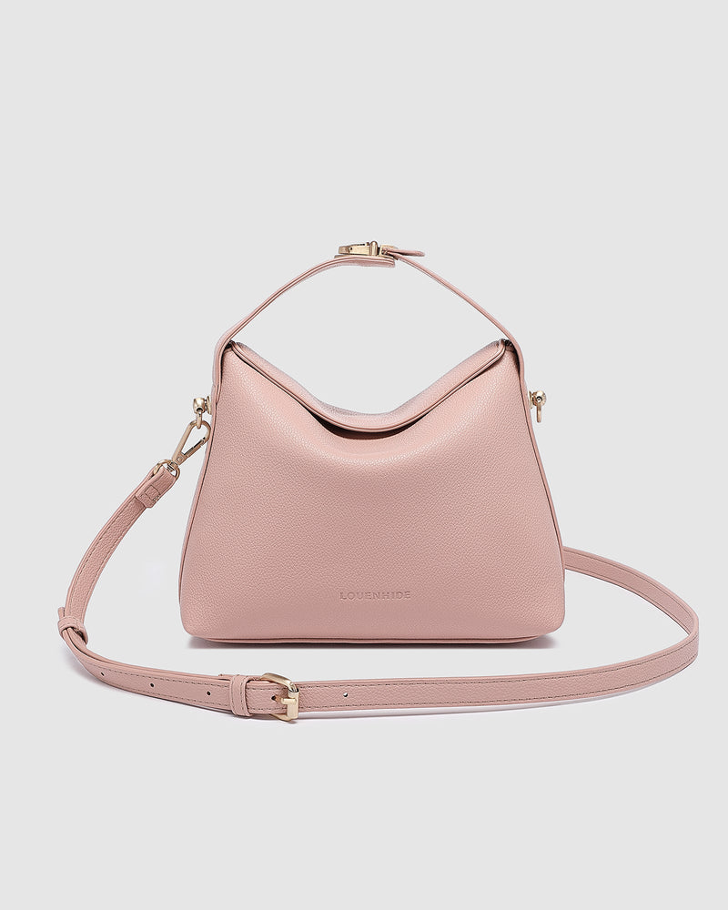 LOUENHIDE_ANDIE HANDBAG DUSTY PINK _ ANDIE HANDBAG DUSTY PINK _ Ebony Boutique NZ