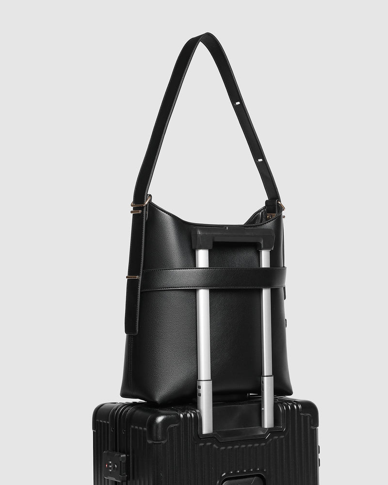 LOUENHIDE_AUDREY BUCKET BAG BLACK _ AUDREY BUCKET BAG BLACK _ Ebony Boutique NZ
