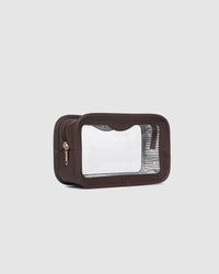 LOUENHIDE_BABY FERGIE COSMETIC BAG CHOCOLATE _ BABY FERGIE COSMETIC BAG CHOCOLATE _ Ebony Boutique NZ