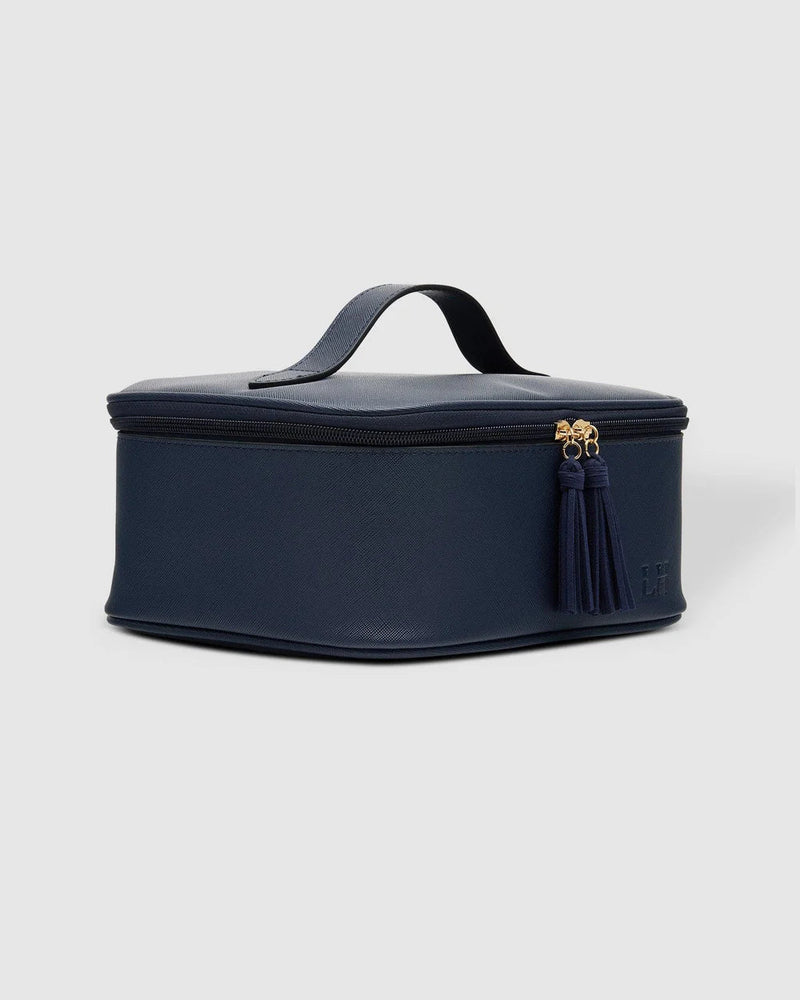 LOUENHIDE_BABY HEPBURN COSMETIC CASE NAVY _ BABY HEPBURN COSMETIC CASE NAVY _ Ebony Boutique NZ