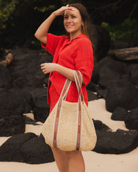 LOUENHIDE_BALI BEACH BAG NATURAL TAN _ BALI BEACH BAG NATURAL TAN _ Ebony Boutique NZ