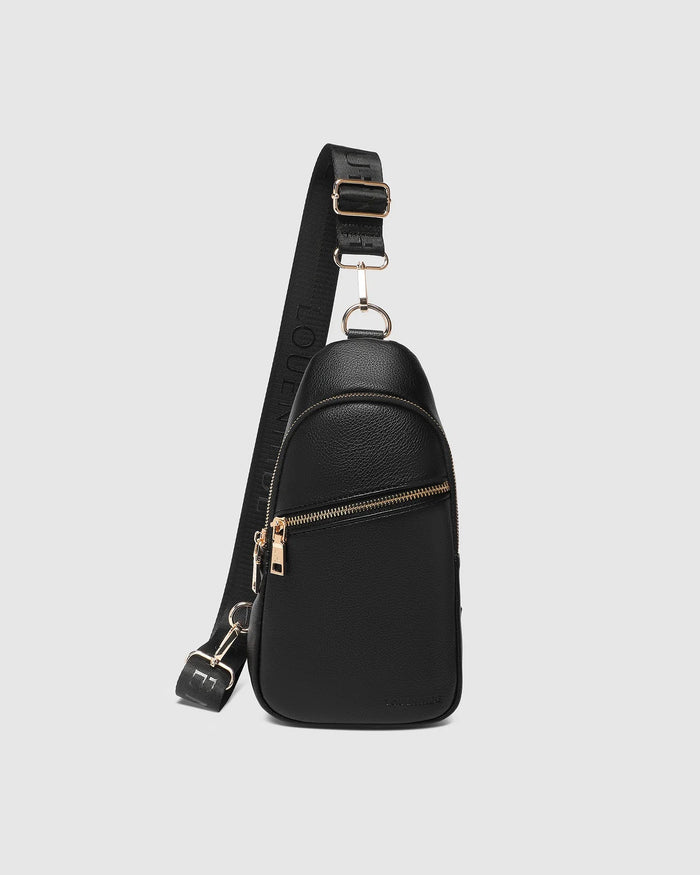 LOUENHIDE_BELLA SLING BAG BLACK _ BELLA SLING BAG BLACK _ Ebony Boutique NZ