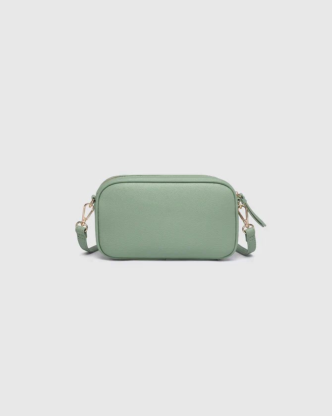 LOUENHIDE_BIANCA CROSSBODY BAG SAGE GREEN _ BIANCA CROSSBODY BAG SAGE GREEN _ Ebony Boutique NZ
