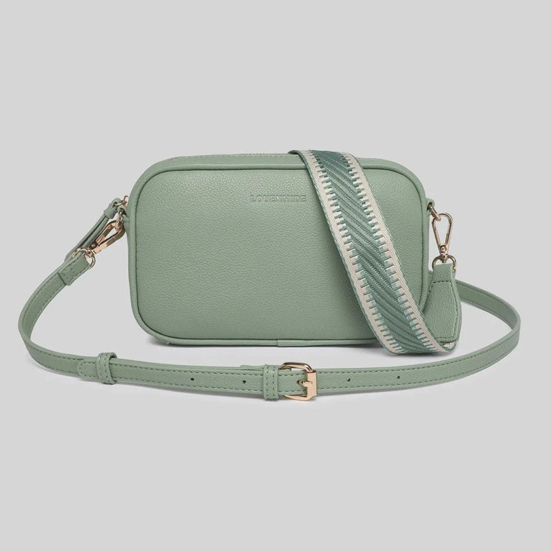LOUENHIDE_BIANCA CROSSBODY BAG SAGE GREEN _ BIANCA CROSSBODY BAG SAGE GREEN _ Ebony Boutique NZ