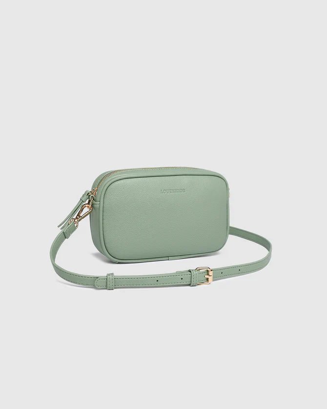 LOUENHIDE_BIANCA CROSSBODY BAG SAGE GREEN _ BIANCA CROSSBODY BAG SAGE GREEN _ Ebony Boutique NZ
