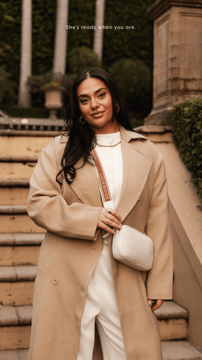 LOUENHIDE_BIANCA CROSSBODY BAG VANILLA _ BIANCA CROSSBODY BAG VANILLA _ Ebony Boutique NZ