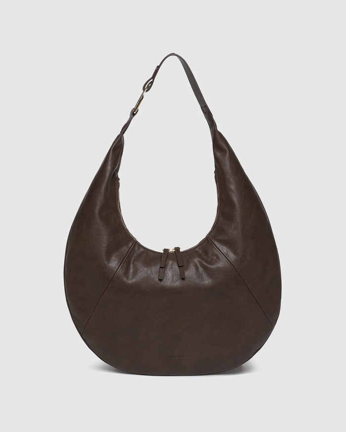 LOUENHIDE_BILLIE SHOULDER BAG CHOCOLATE _ BILLIE SHOULDER BAG CHOCOLATE _ Ebony Boutique NZ