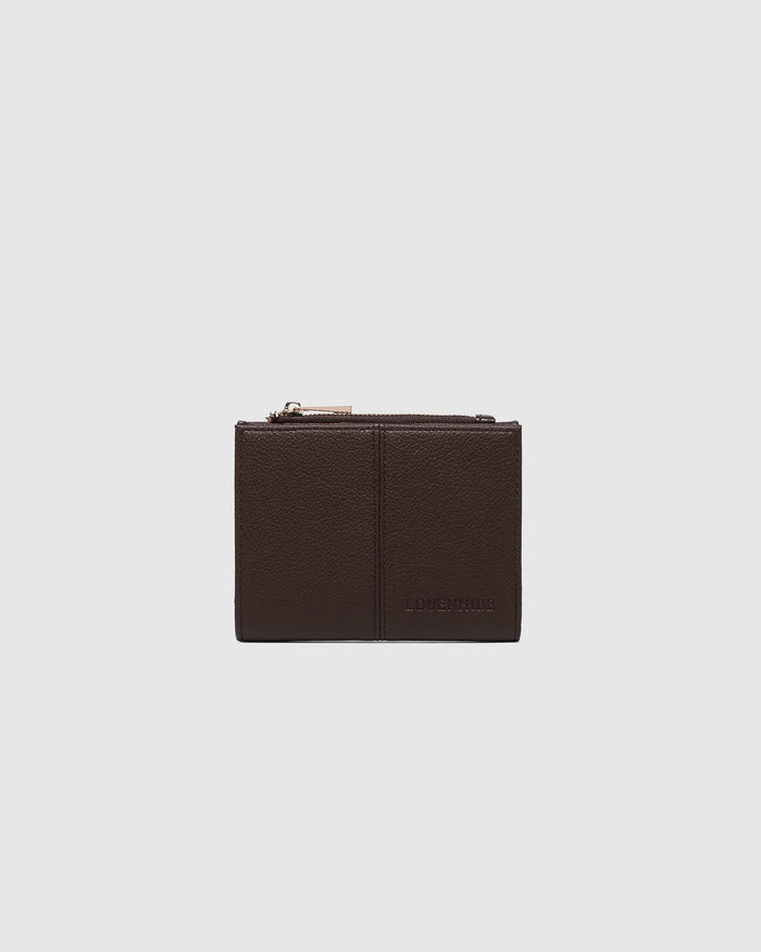 LOUENHIDE_BLONDIE WALLET CHOCOLATE _ BLONDIE WALLET CHOCOLATE _ Ebony Boutique NZ