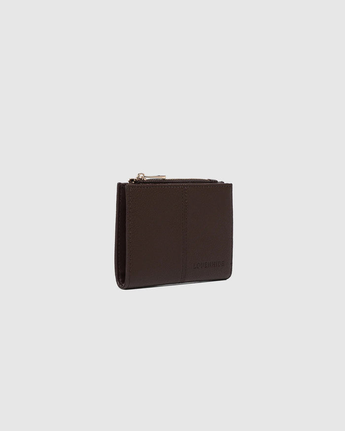 LOUENHIDE_BLONDIE WALLET CHOCOLATE _ BLONDIE WALLET CHOCOLATE _ Ebony Boutique NZ