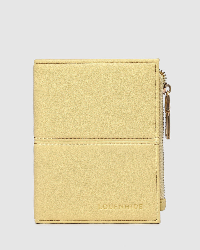 LOUENHIDE_BLONDIE WALLET LEMON _ BLONDIE WALLET LEMON _ Ebony Boutique NZ