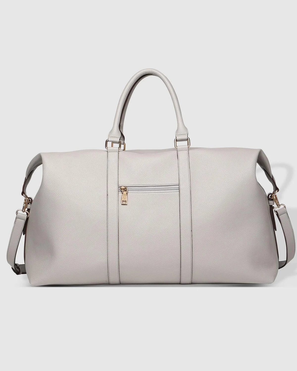 LOUENHIDE_BOSTON WEEKENDER BAG LIGHT GREY _ BOSTON WEEKENDER BAG LIGHT GREY _ Ebony Boutique NZ