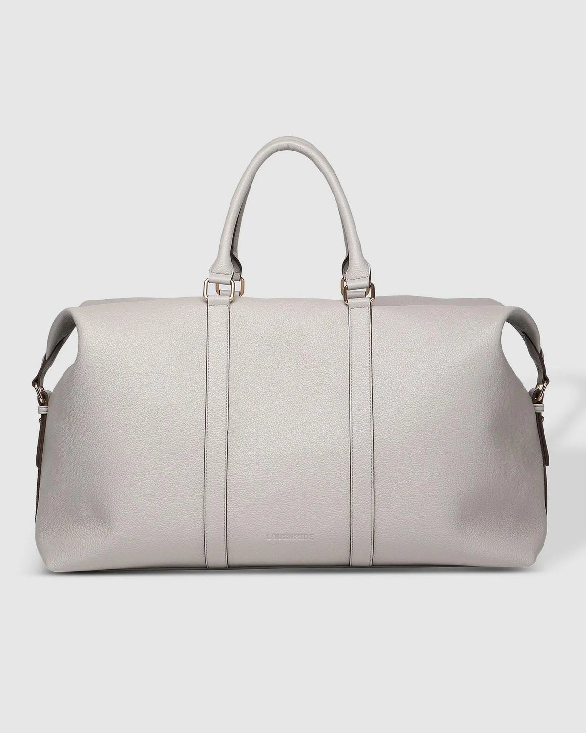 LOUENHIDE_BOSTON WEEKENDER BAG LIGHT GREY _ BOSTON WEEKENDER BAG LIGHT GREY _ Ebony Boutique NZ