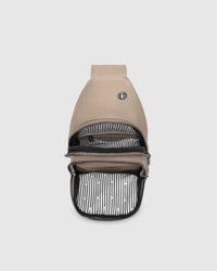 LOUENHIDE_BOYD NYLON SLING BAG MOCHA _ BOYD NYLON SLING BAG MOCHA _ Ebony Boutique NZ