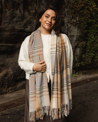 CHESTER SCARF HONEY_by_LOUENHIDE_women's_in_New Zealand_ CHESTER SCARF HONEY _