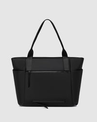 LOUENHIDE_CHICAGO TOTE BAG BLACK _ CHICAGO TOTE BAG BLACK _ Ebony Boutique NZ